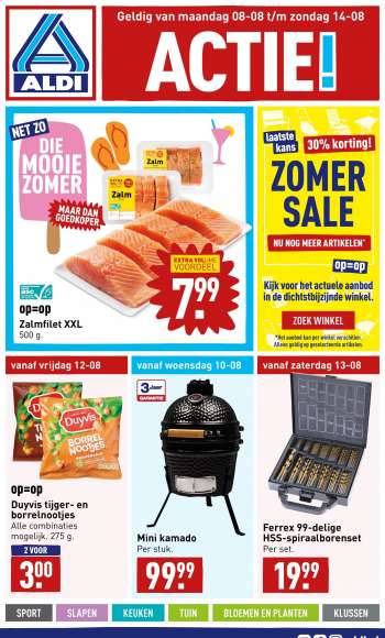 Aldi-aanbieding - 8.8.2022 - 14.8.2022.