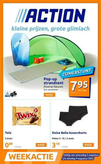 Action-aanbieding - 3.8.2022 - 9.8.2022.
