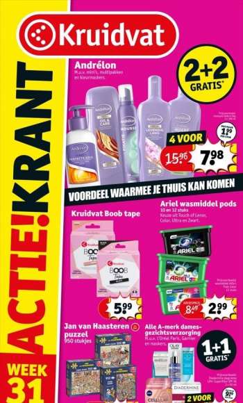 Kruidvat-aanbieding - 2.8.2022 - 7.8.2022.