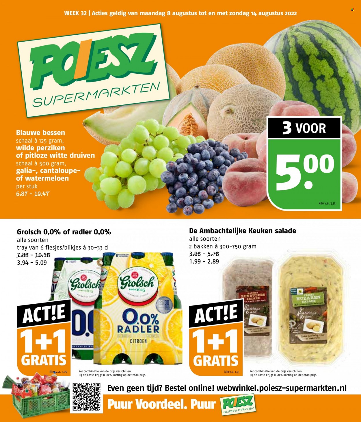 Poiesz-aanbieding - 8-8-2022 - 14-8-2022. Pagina 1
