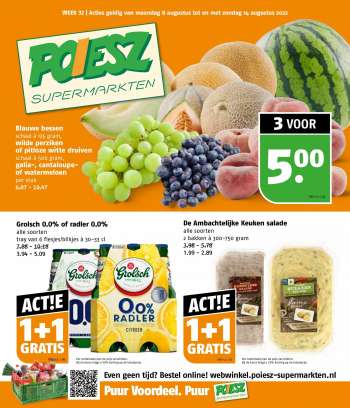 Poiesz-aanbieding - 8.8.2022 - 14.8.2022.