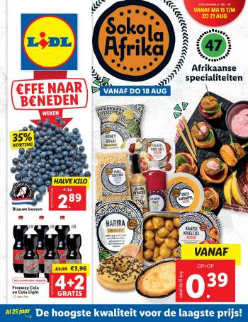 Lidl-aanbieding - 15.8.2022 - 21.8.2022.