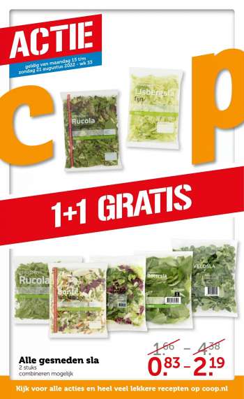 Coop-aanbieding - 15.8.2022 - 21.8.2022.