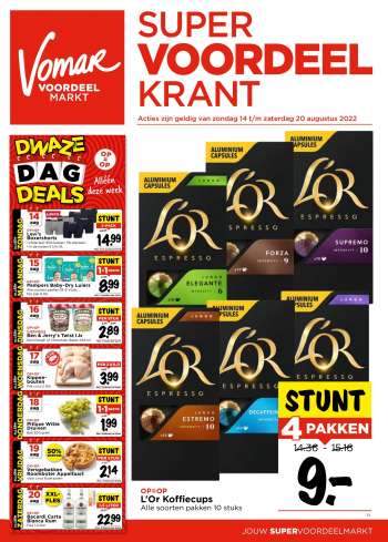Vomar-aanbieding - 14.8.2022 - 20.8.2022.