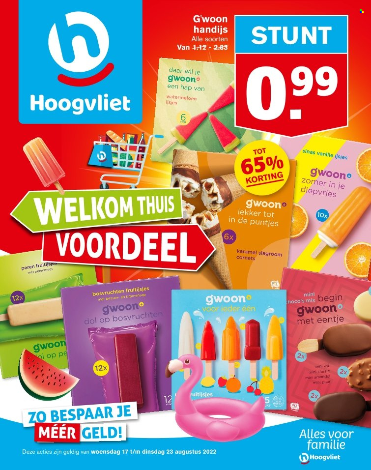 Hoogvliet-aanbieding - 17-8-2022 - 23-8-2022. Pagina 1