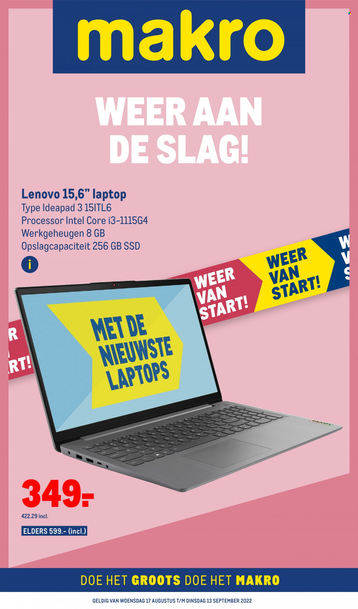 Makro-aanbieding - 17-8-2022 - 13-9-2022. Pagina 1
