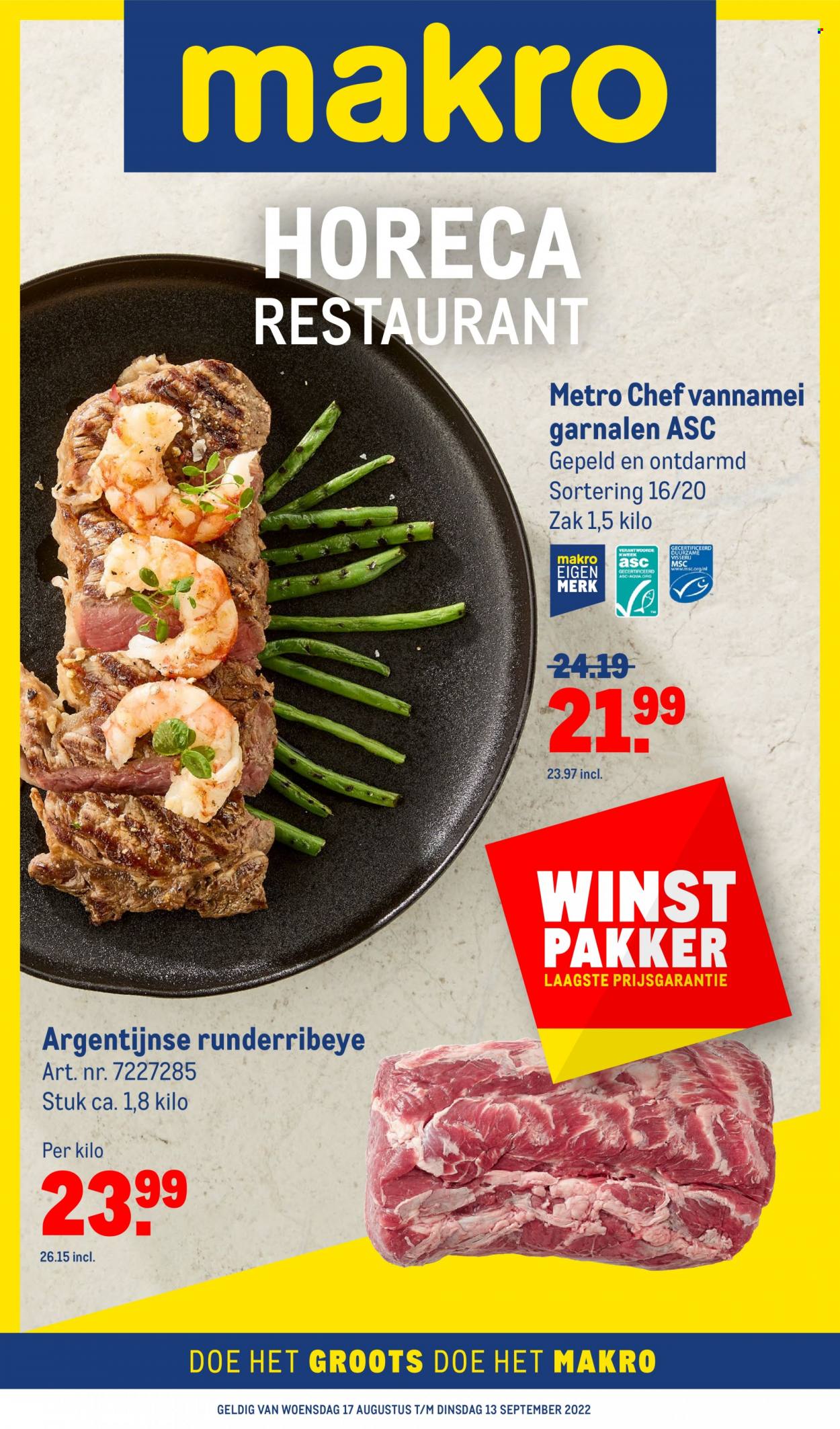 Makro-aanbieding - 17-8-2022 - 13-9-2022. Pagina 1