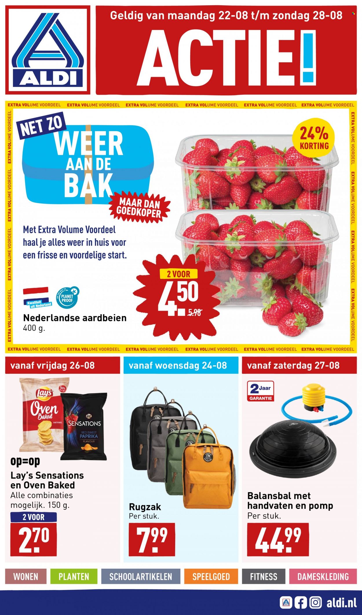 Aldi-aanbieding - 22-8-2022 - 28-8-2022. Pagina 1