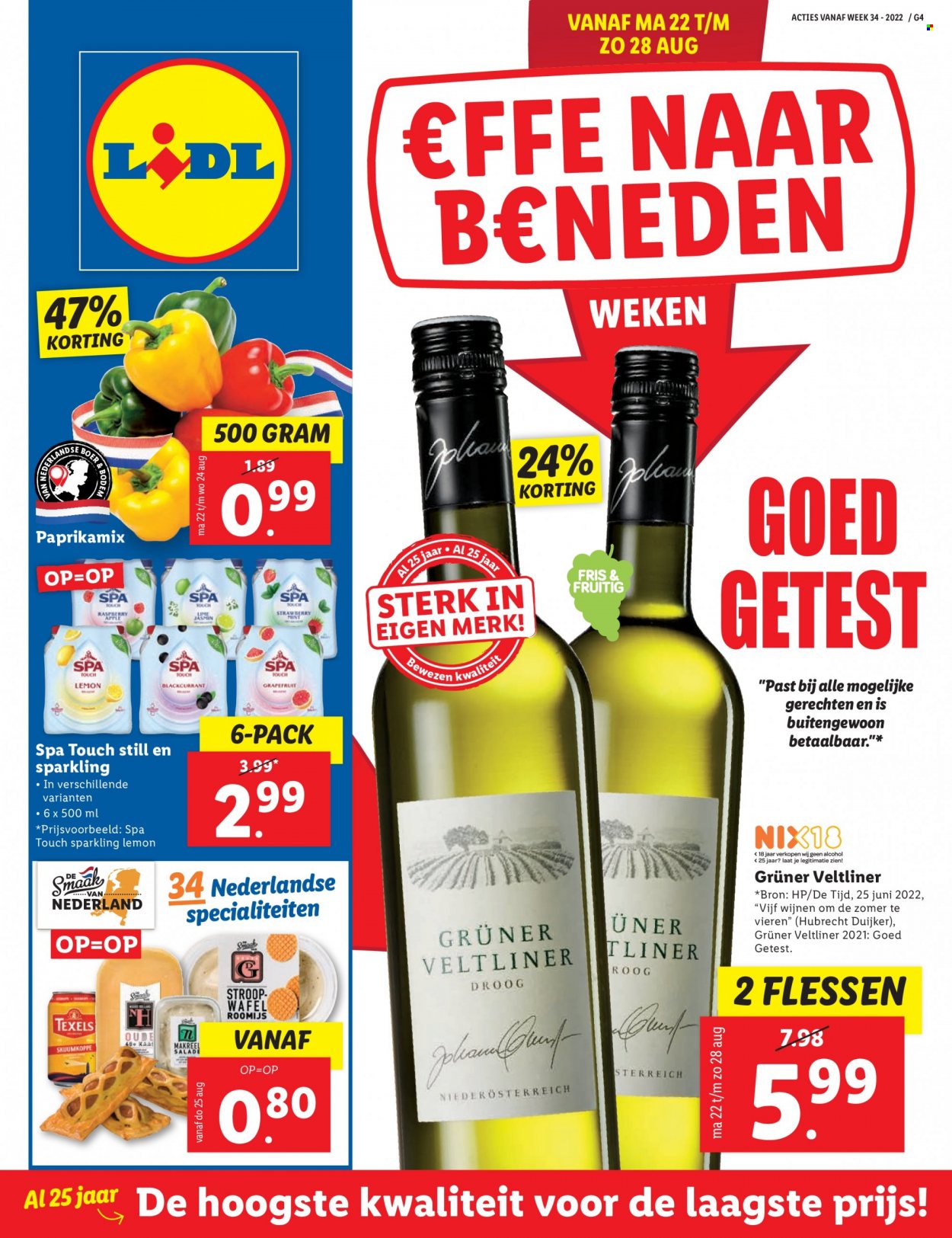 Lidl-aanbieding - 22-8-2022 - 28-8-2022. Pagina 1