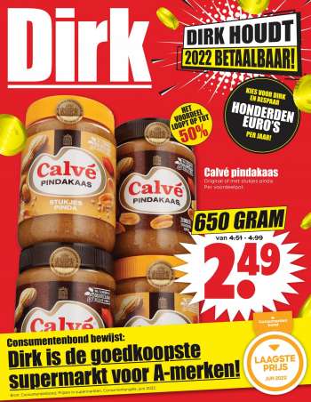 Dirk-aanbieding - 24.8.2022 - 30.8.2022.