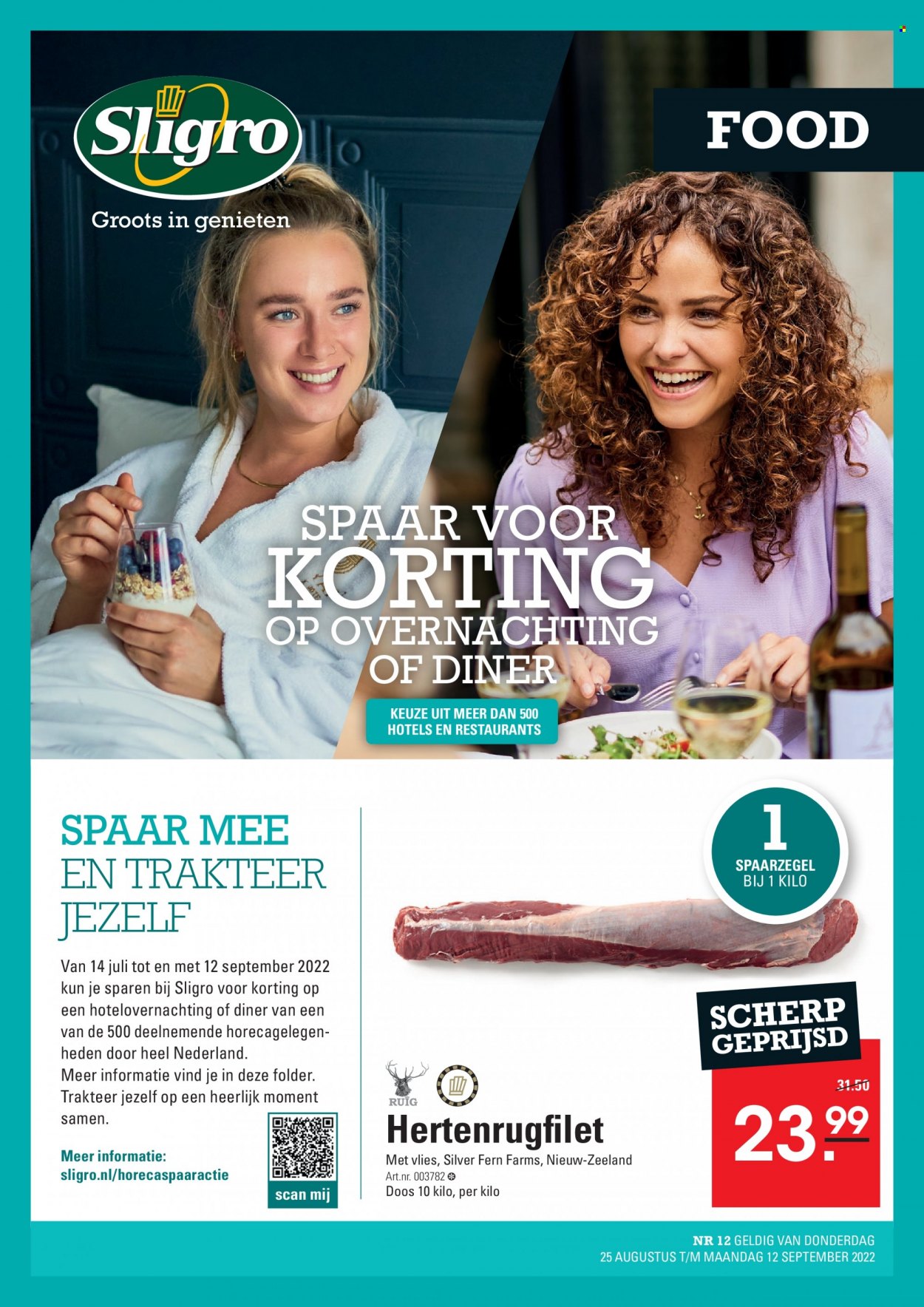 Sligro-aanbieding - 25-8-2022 - 12-9-2022. Pagina 1