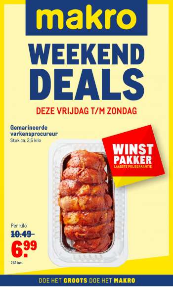 Makro-aanbieding - 26.8.2022 - 28.8.2022.