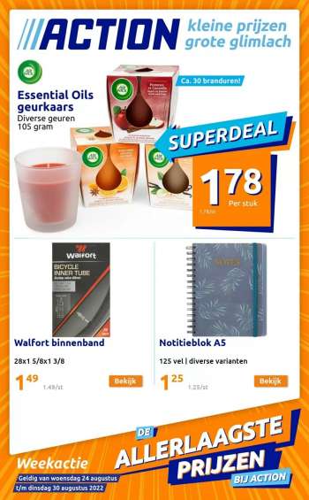 Action-aanbieding - 24.8.2022 - 30.8.2022.
