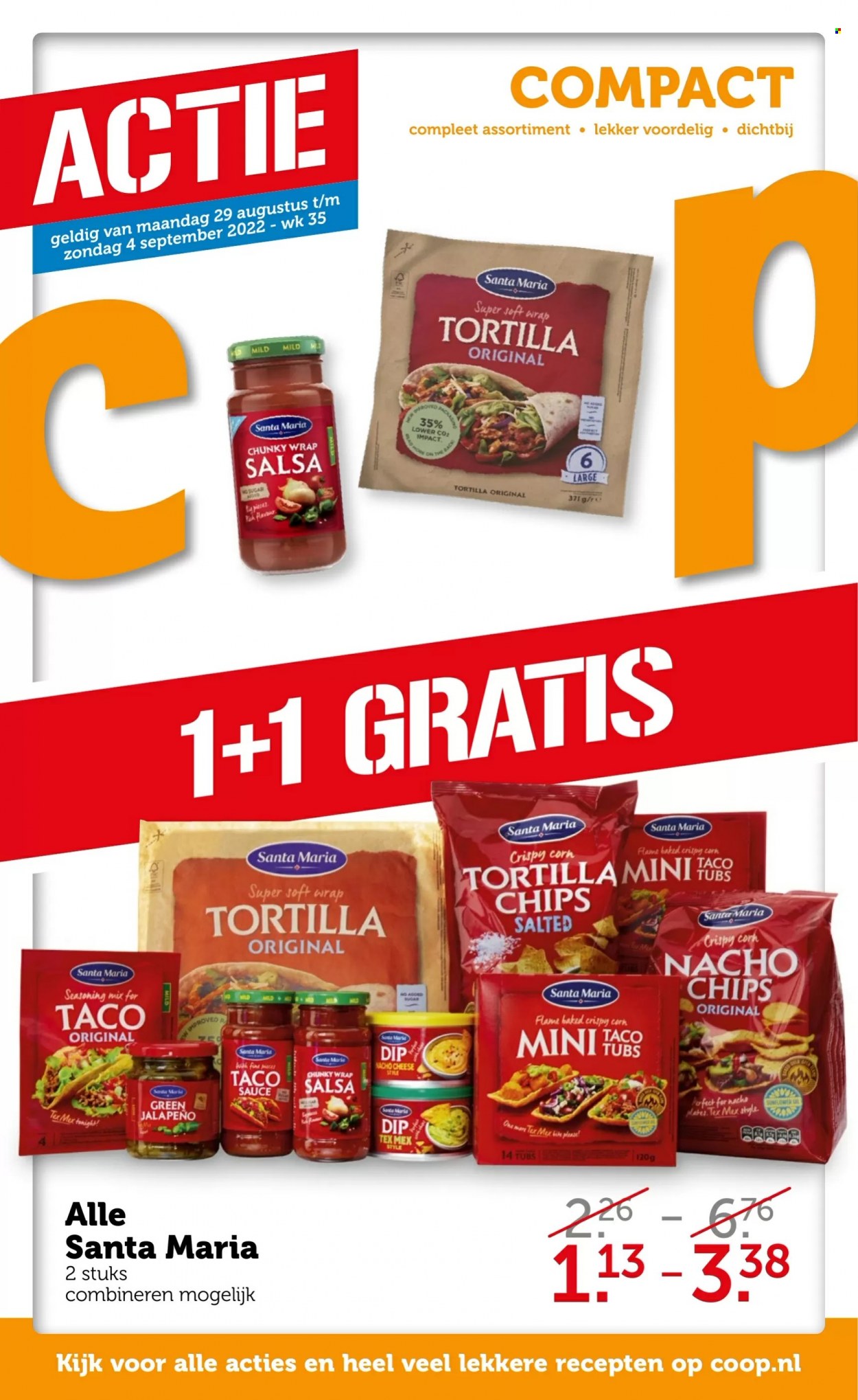 Coop-aanbieding - 29-8-2022 - 4-9-2022. Pagina 1