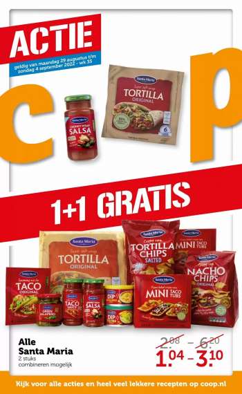 Coop-aanbieding - 29.8.2022 - 4.9.2022.