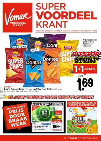 Vomar-aanbieding - 28.8.2022 - 3.9.2022.