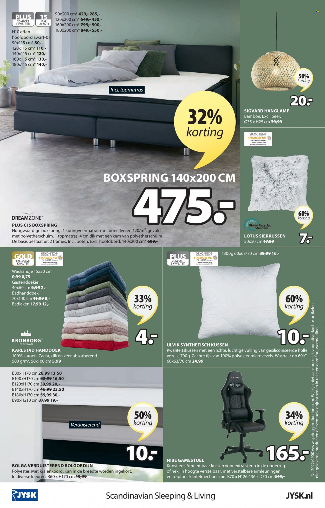 JYSK-aanbieding - 29-8-2022 - 11-9-2022. Pagina 16