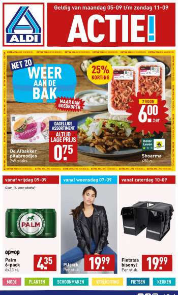 Aldi-aanbieding - 5.9.2022 - 11.9.2022.