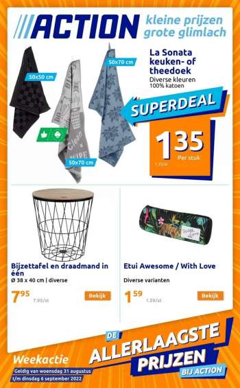 Action-aanbieding - 31.8.2022 - 6.9.2022.