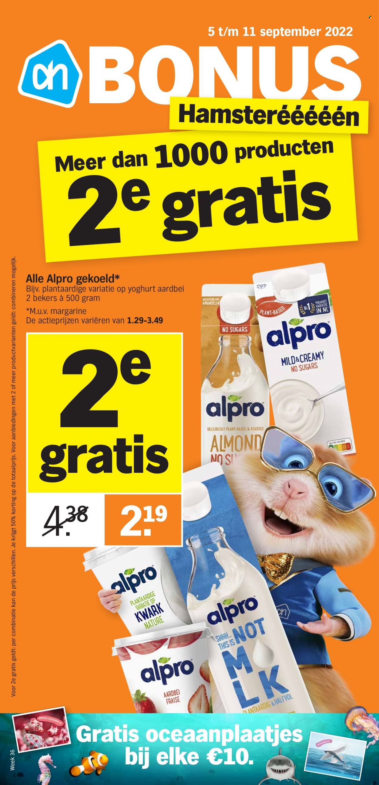 Albert Heijn-aanbieding - 5-9-2022 - 11-9-2022. Pagina 1