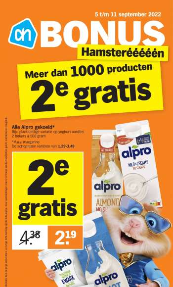 Albert Heijn-aanbieding - 5.9.2022 - 11.9.2022.