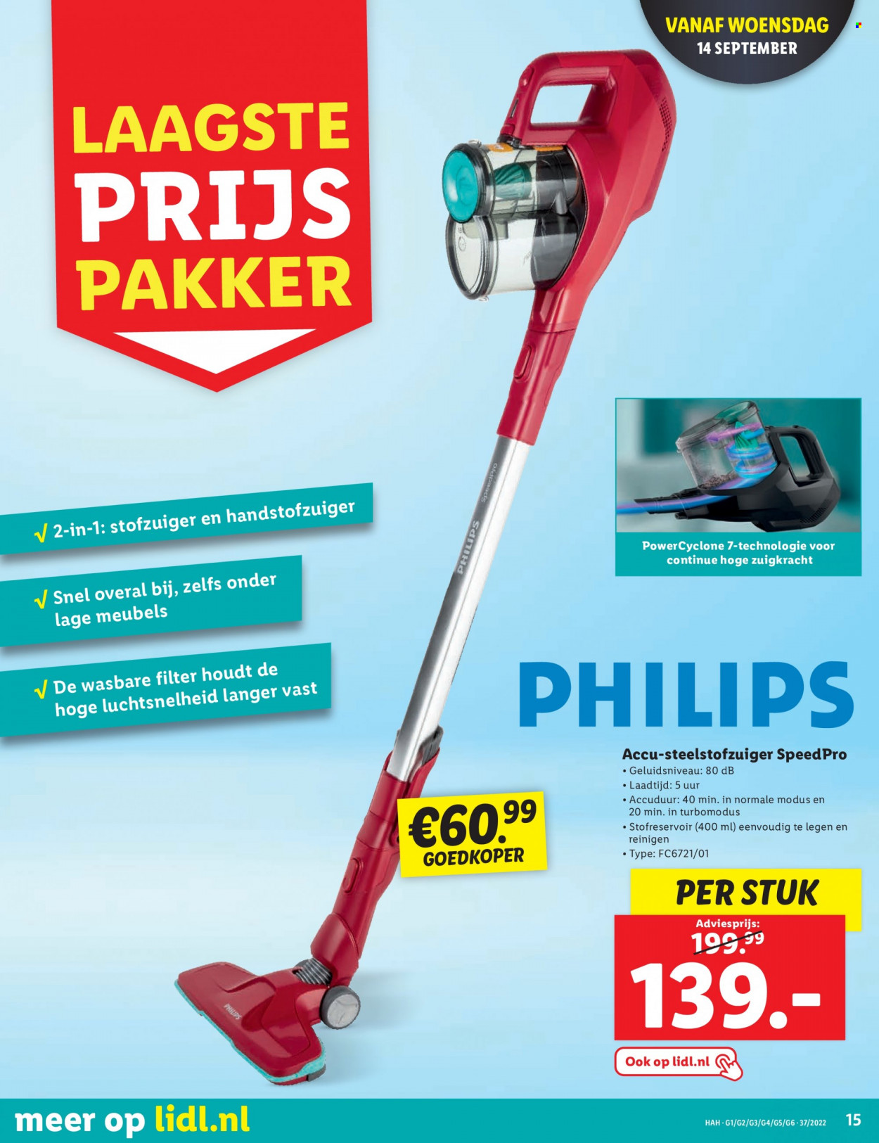 Lidl-aanbieding - 12-9-2022 - 18-9-2022. Pagina 15