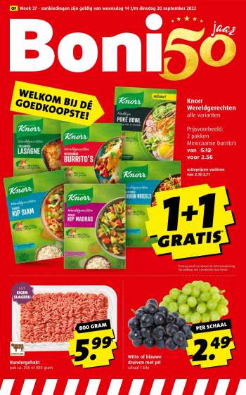Boni-aanbieding - 14.9.2022 - 20.9.2022.