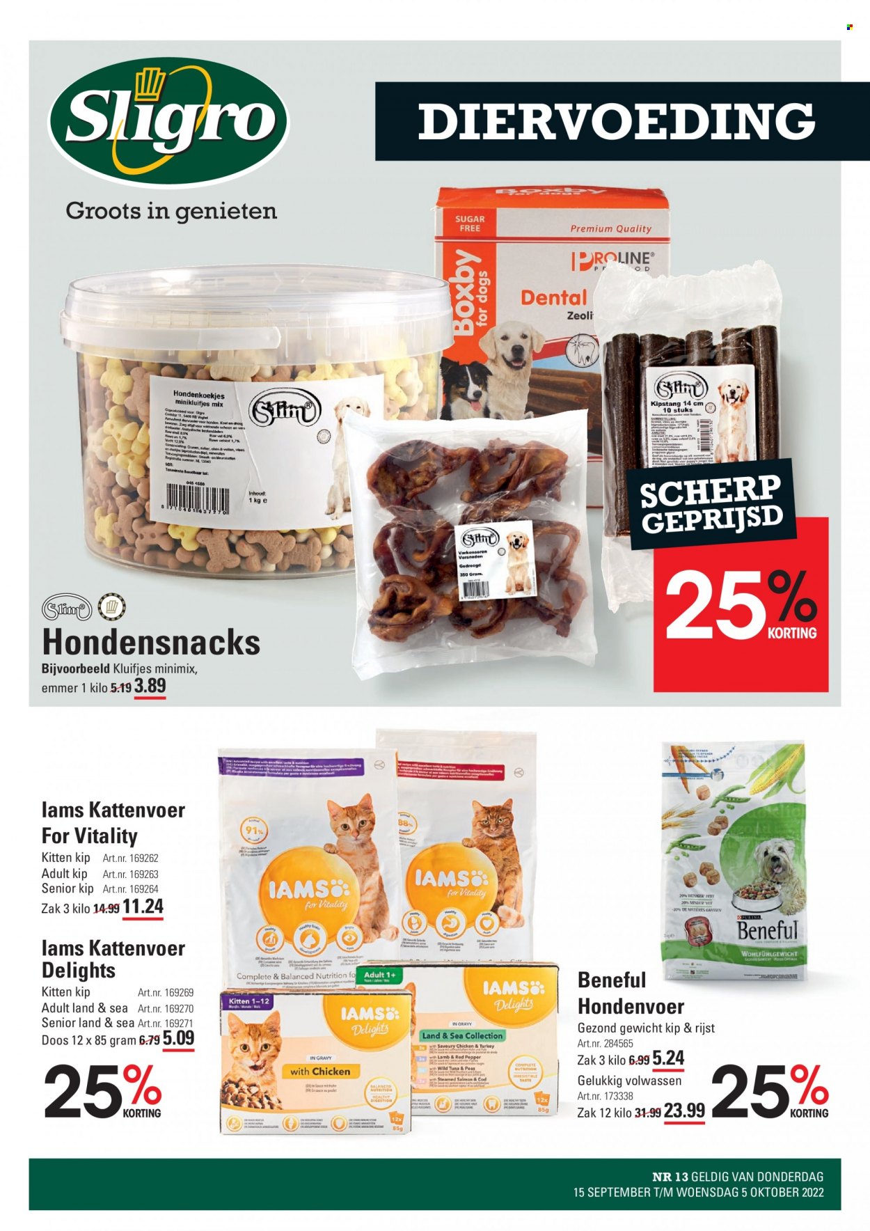 Sligro-aanbieding - 15-9-2022 - 5-10-2022. Pagina 1