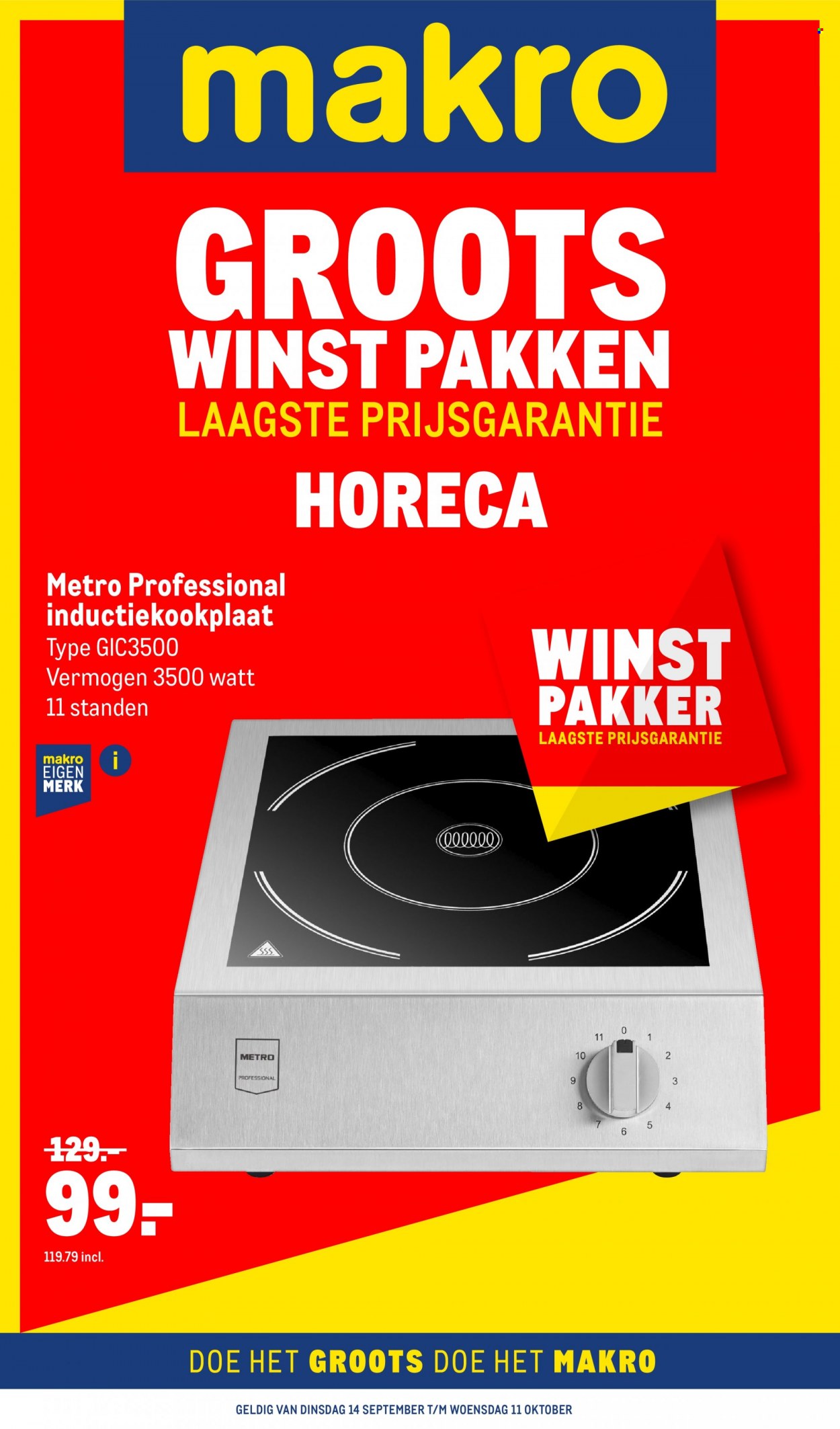 Makro-aanbieding - 14-9-2022 - 11-10-2022. Pagina 1