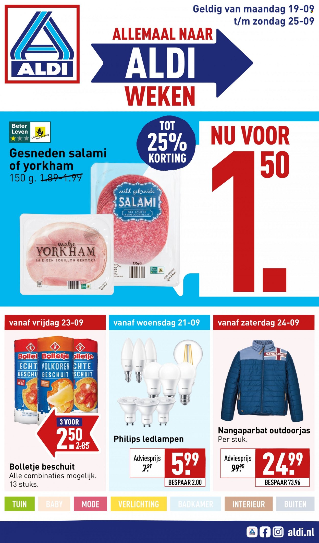 Aldi-aanbieding - 19-9-2022 - 25-9-2022. Pagina 1