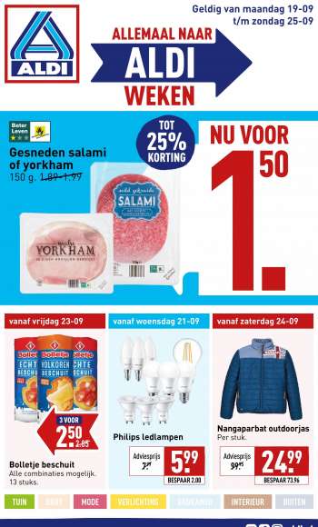 Aldi-aanbieding - 19.9.2022 - 25.9.2022.