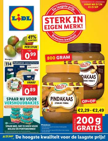 Lidl-aanbieding - 19.9.2022 - 25.9.2022.