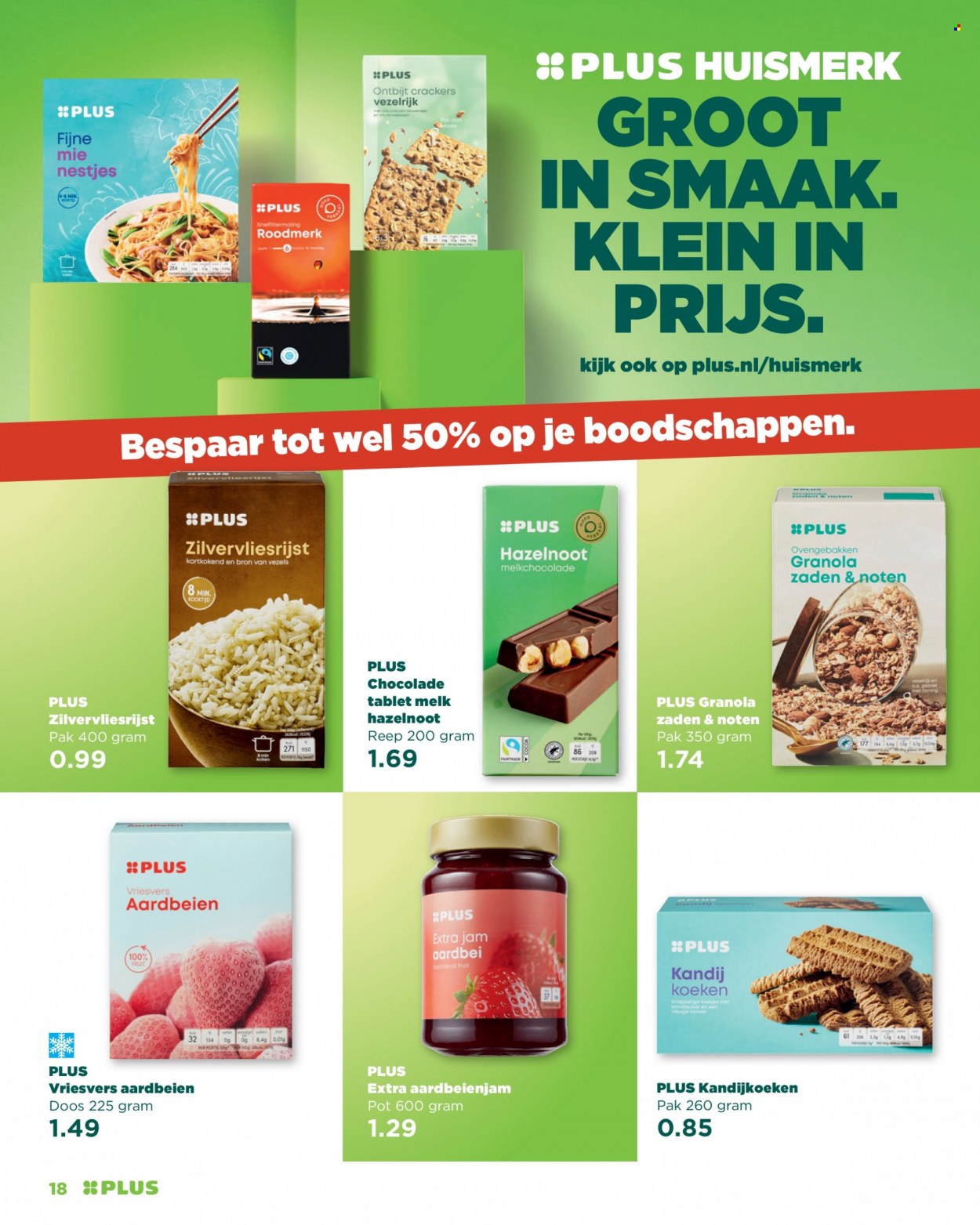 Plus-aanbieding. Pagina 18