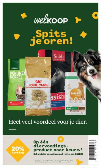 Welkoop-aanbieding - 19.9.2022 - 9.10.2022.