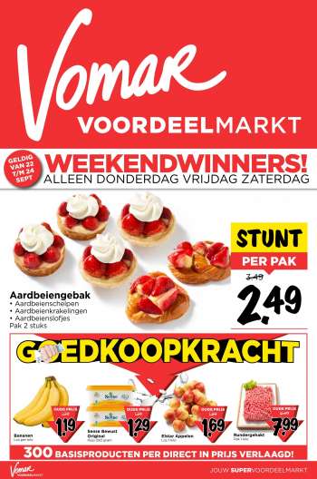 Vomar-aanbieding - 22.9.2022 - 24.9.2022.