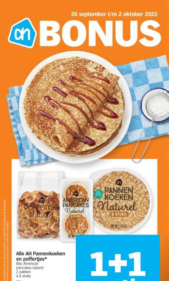 Albert Heijn-aanbieding - 26.9.2022 - 2.10.2022.