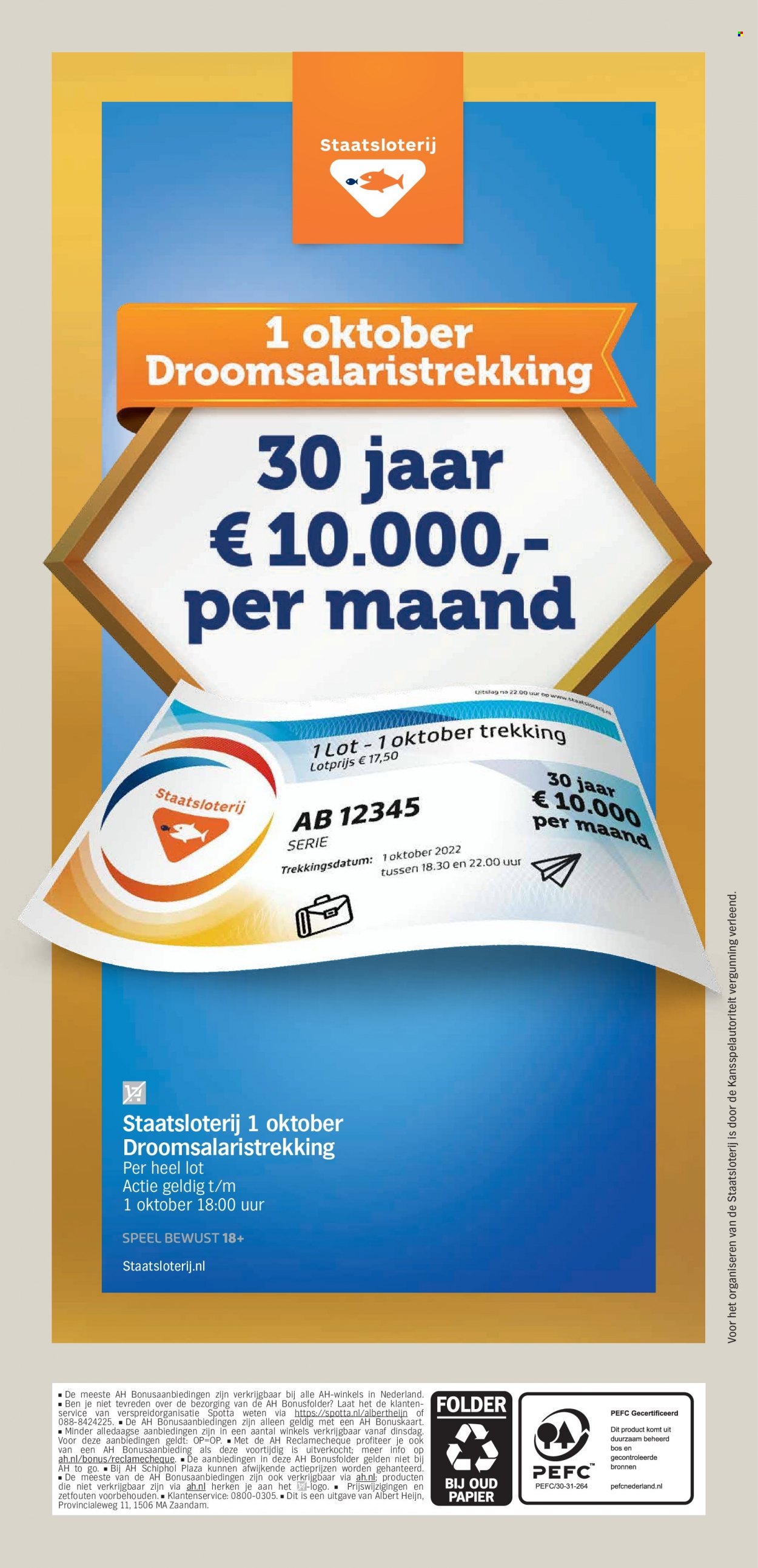 Albert Heijn-aanbieding - 26-9-2022 - 2-10-2022. Pagina 27