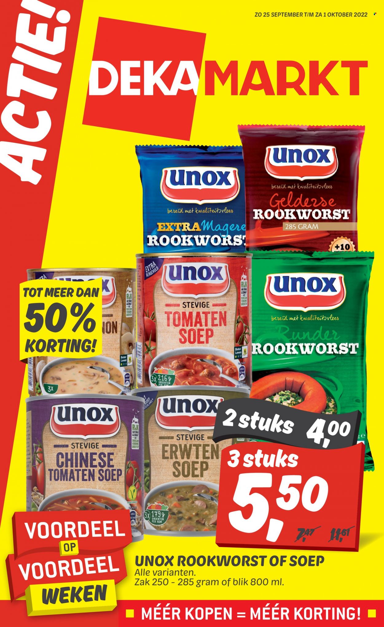DekaMarkt-aanbieding - 25-9-2022 - 1-10-2022. Pagina 1