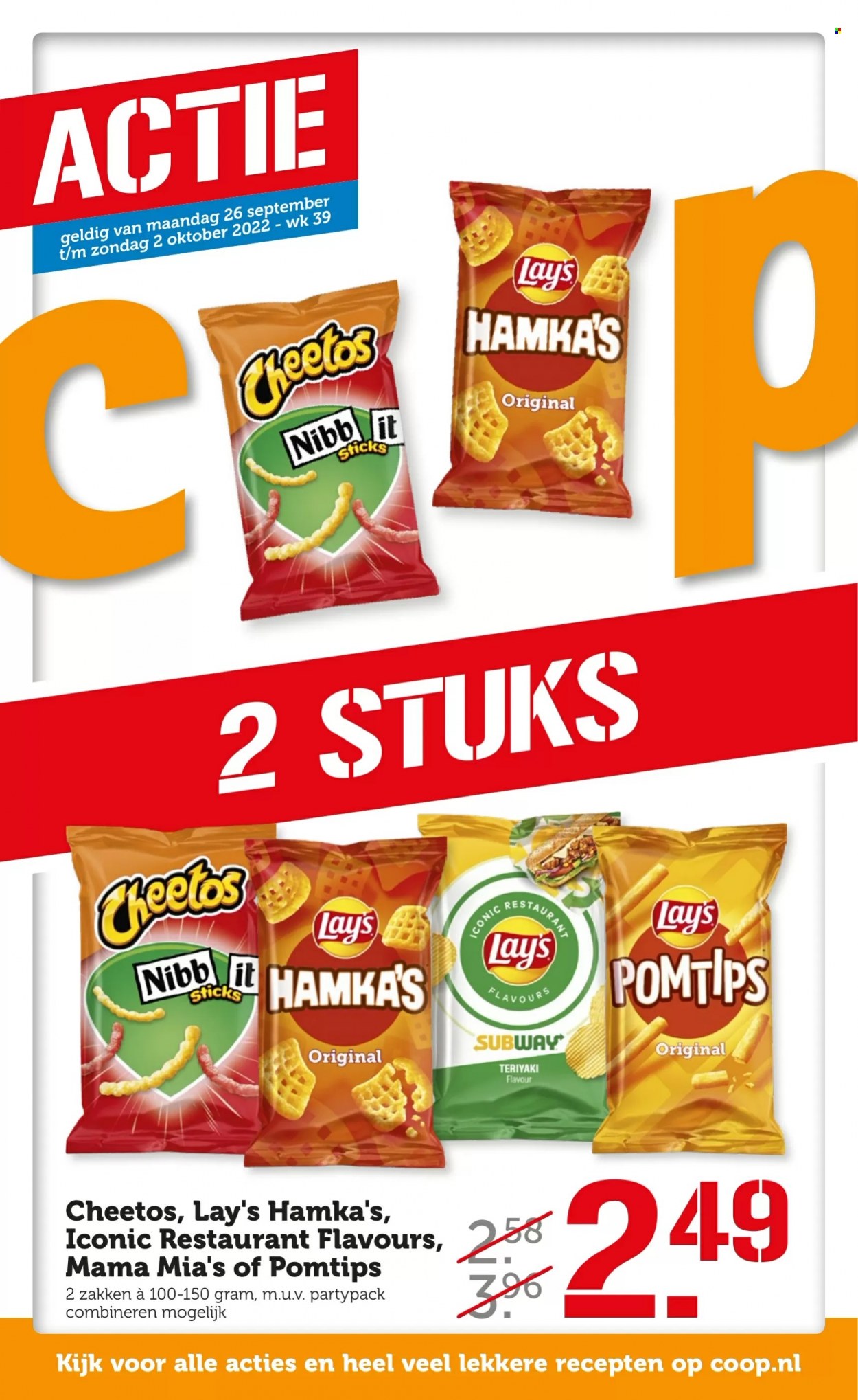 Coop-aanbieding - 26-9-2022 - 2-10-2022. Pagina 1