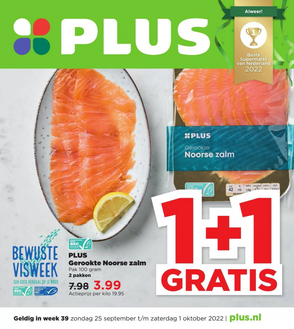 Plus-aanbieding - 25-9-2022 - 1-10-2022. Pagina 1