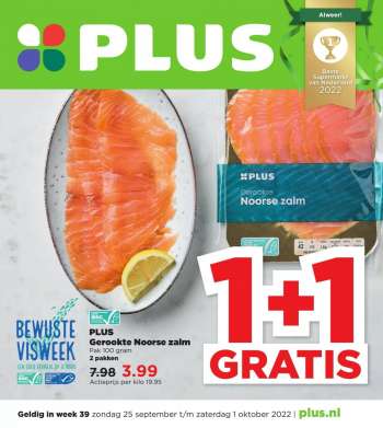 Plus-aanbieding - 25.9.2022 - 1.10.2022.