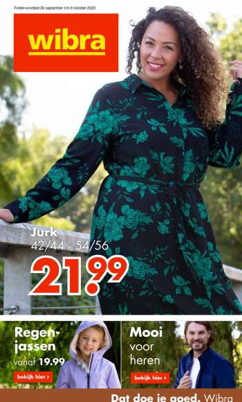 Wibra-aanbieding - 26.9.2022 - 9.10.2022.