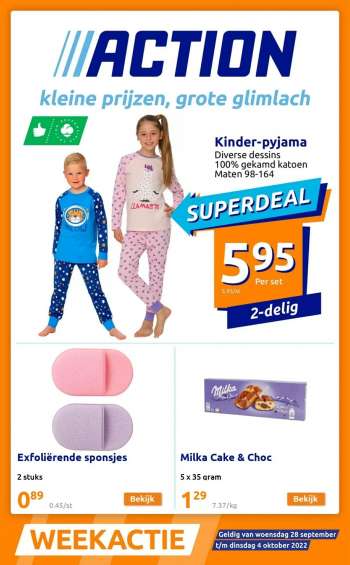 Action-aanbieding - 28.9.2022 - 4.10.2022.