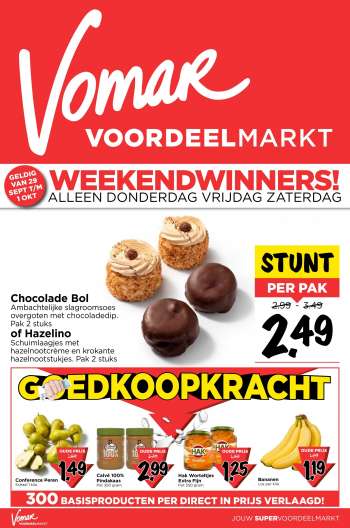 Vomar-aanbieding - 29.9.2022 - 1.10.2022.