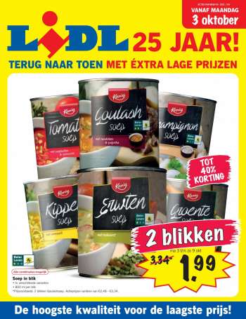 Lidl-aanbieding - 3.10.2022 - 9.10.2022.