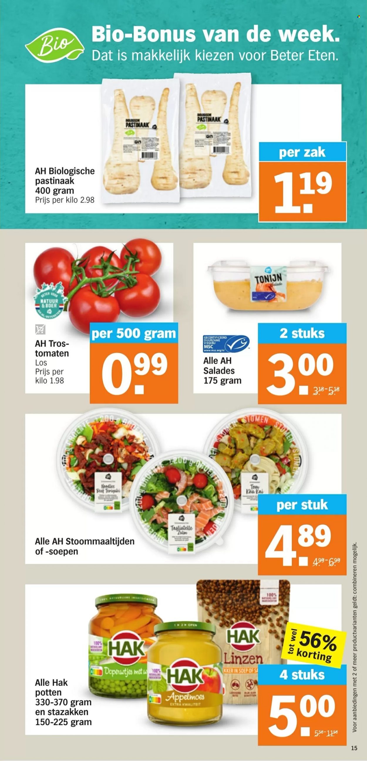 Albert Heijn-aanbieding - 3-10-2022 - 9-10-2022. Pagina 15