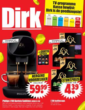 Dirk-aanbieding - 5.10.2022 - 11.10.2022.