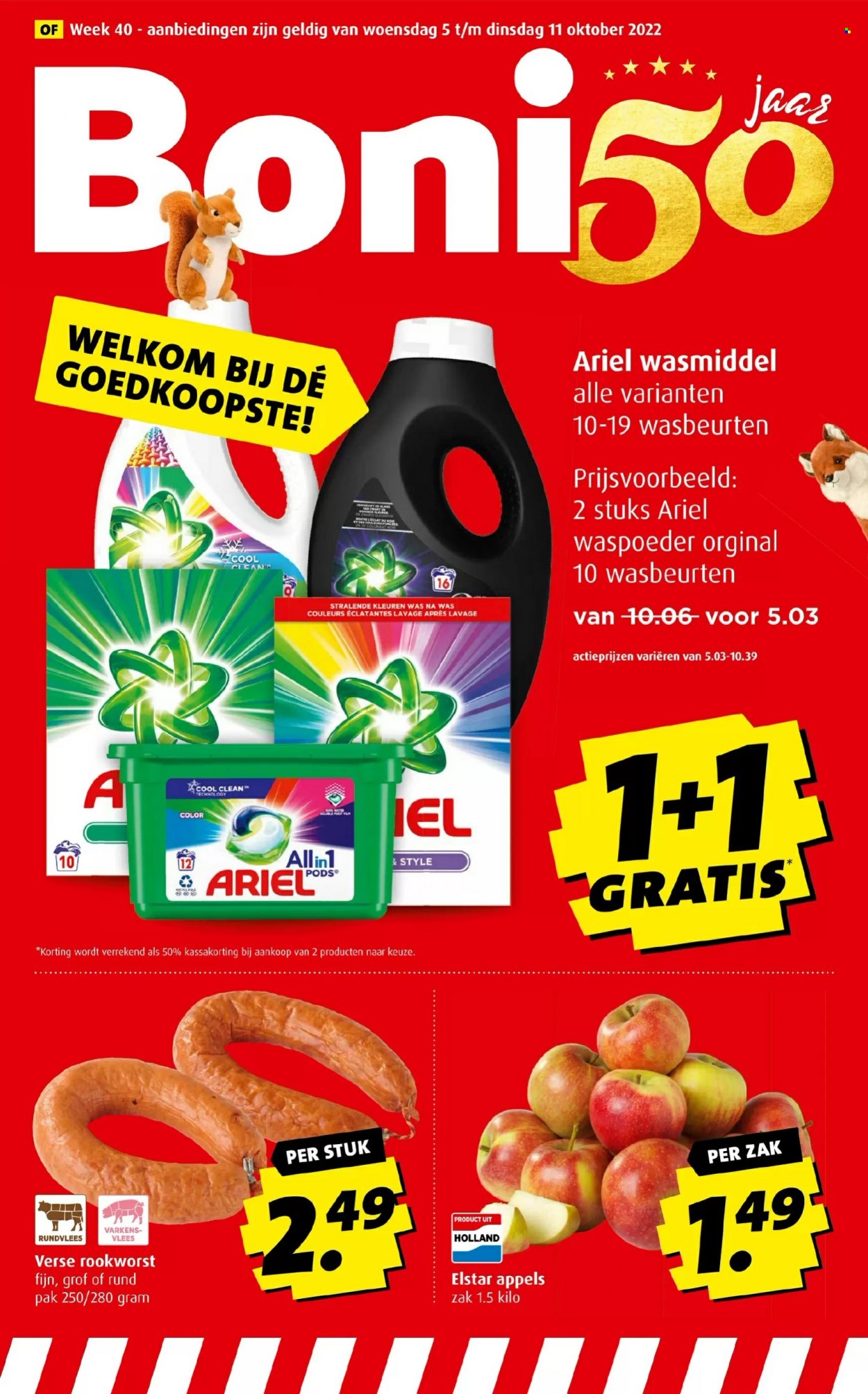 Boni-aanbieding - 5-10-2022 - 11-10-2022. Pagina 1
