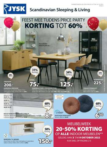 JYSK-aanbieding - 3.10.2022 - 16.10.2022.