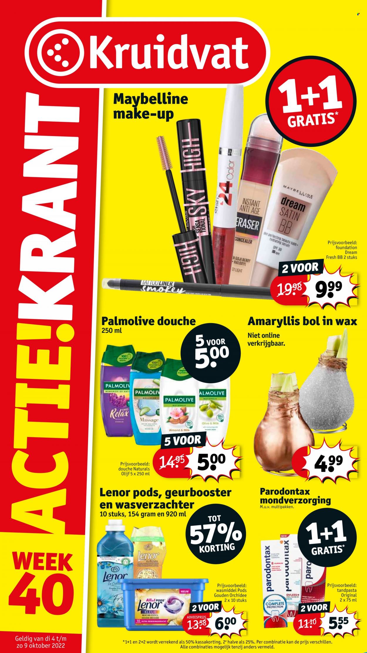 Kruidvat-aanbieding - 4-10-2022 - 9-10-2022. Pagina 1